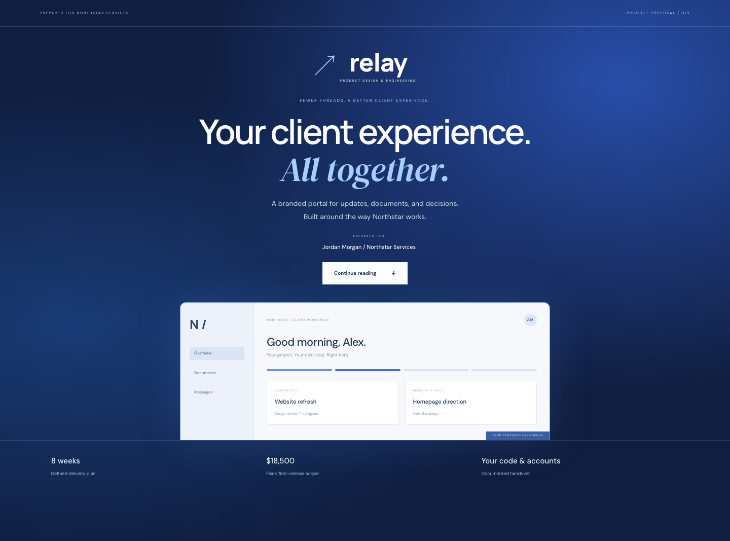 relay: a complete technology proposal